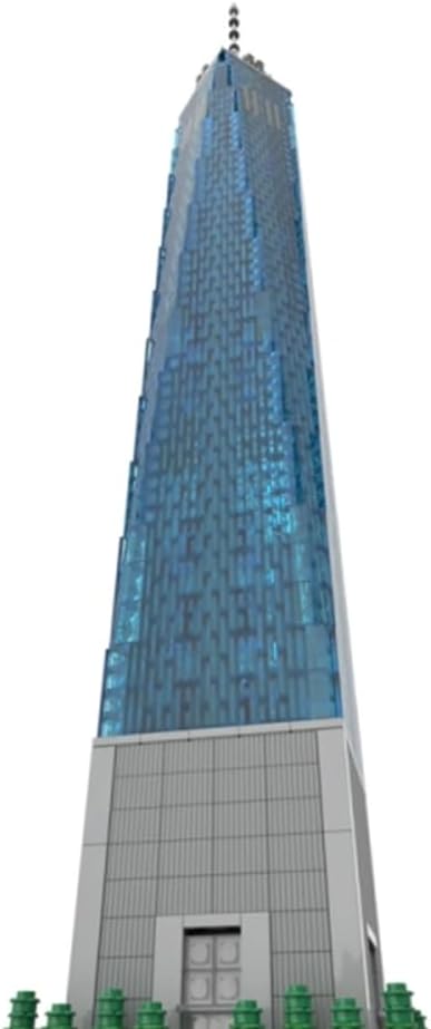 World Trade Center 1:800 Architecture Building Set Landmark Bricks Model Display Toy and STEM Educational Toy for Adults &amp Teens(3153PCS)