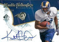 Sports Memorabilia Keenan Burton Autographed Football Card (St. Louis Rams) 2008 Upper Deck SP No.249 Rookie