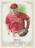 2012 Topps Allen &amp Ginters - Mike Trout - 2nd Year Card - Los Angeles Angels Baseball Card #140