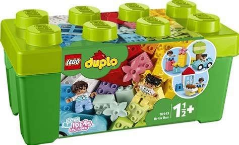 LEGO DUPLO Classic Brick Box Building Blocks - Learning &amp Educational Toys for Toddlers Preschool Ages 1.5+ Years - Develop Fine Motor Skills - Gift for Birthdays - 10913