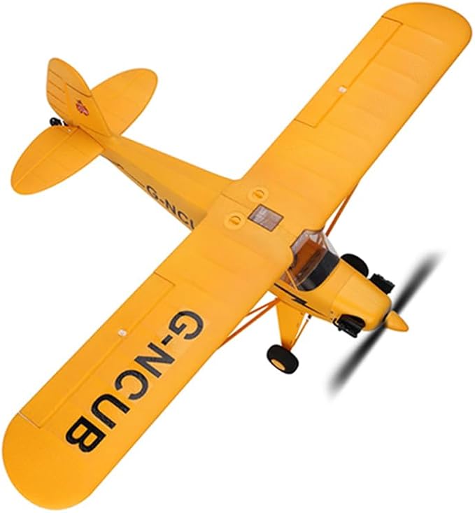 RC Plane A160 J3 RC Airplanes for Adults 3D 5CH Brushless RC Planes 6-Axis Gyro 2.4GHZ Stunt RC Glider with 2 Batteries and Spare Propeller