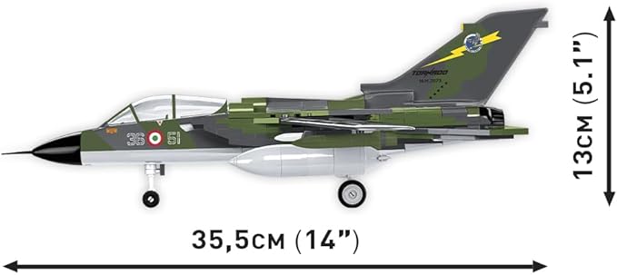 COBI Armed Forces Panavia Tornado IDS (Italia) Building Set 483 Pieces