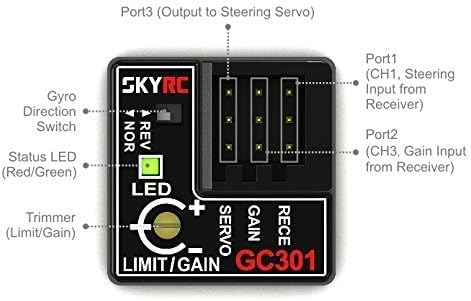 SkyRC GC301 Automatic Stability Control Gyro For Cars
