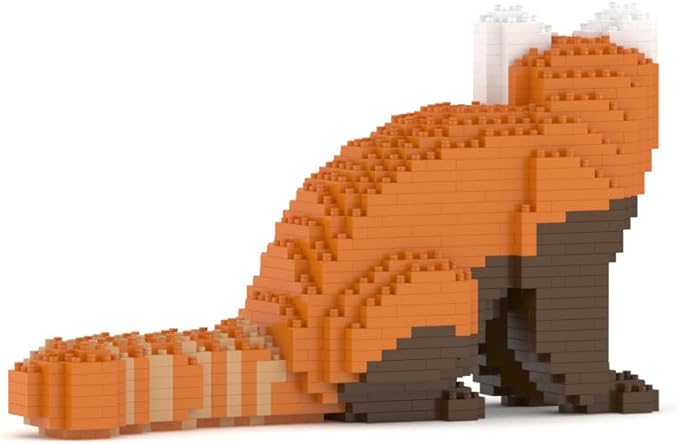 JEKCA Red Panda 01S | Animal Plastic Building Blocks | Age 14+