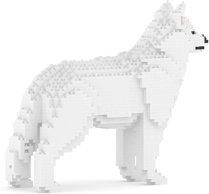JEKCA Husky 01S-M02 | Dog Plastic Building Blocks | Age 14+
