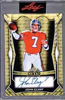2025 Leaf Metal Authentics Volume 2 Multi-Sport Trading Card Box (Look for 1 on-Card Autograph or on-Card Inscription Autograph Per Box)