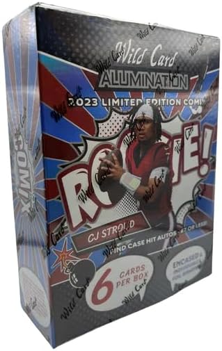 Wild Card 2023 Alumination CJ Stroud Rookie Comix Limited Edition Hobby Trading Card Box