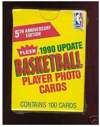 1990-91 Fleer Basketball Complete Box Set Update Updated Gary Payton Rookie Card FACTORY SEALED