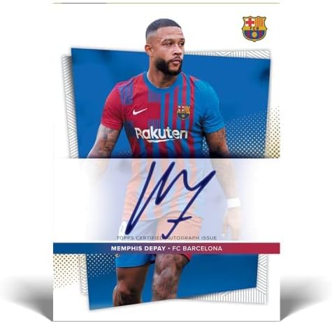 Topps FC Barcelona Official Team Set Football Cards 2021/22