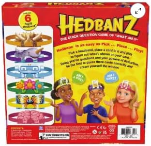 HedBanz Game 3rd Edition The Quick Question Game of What Am I?