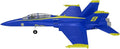 F-18 Hornet Twin 40mm EDF RC Airplane PNP (Transmitter Receiver or Battery not Included) (Blue)