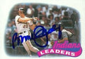 Sports Memorabilia Autograph Warehouse 73043 Brook Jacoby Autographed Baseball Card - Cleveland Indians 1989 Topps Leaders No. 141