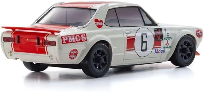 Kyosho America 32643R Mini-Z Awd 1972 Nissan Skyline 2000gt-R Red