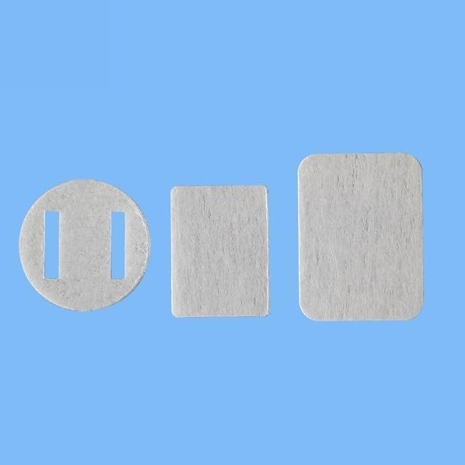 20 Pcs CA Hinges Aileron Connection for RC Aircraft Model Accessories Replacement Color White (Color : 20 pcs D20xW15xH0.3)