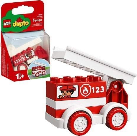 LEGO DUPLO My First Fire Truck 10917 Educational Fire Truck Toy Great Birthday Gift for Toddlers Ages 18 Months and up (6 Pieces)
