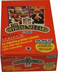 1989 Pro Set Football Series 1 36-Pack Box