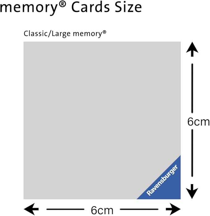 Ravensburger Nature Memory Game - Matching Picture Snap Pairs for Kids Age 6 Years Up
