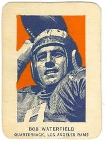 Sports Memorabilia Autograph Warehouse 103848 Bob Waterfield Football Card Los Angeles Rams Z67 1952 Wheaties