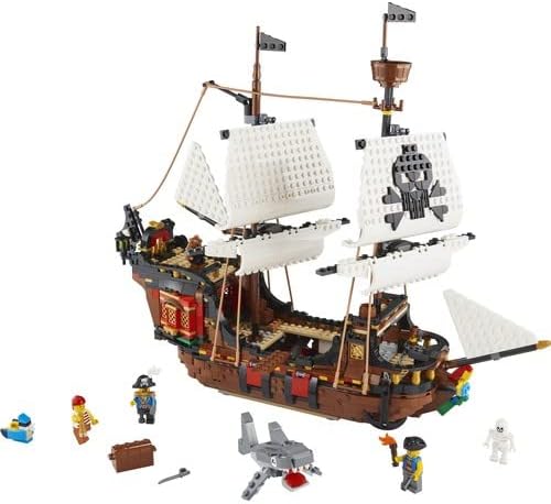 Lego® Creator 3in1 Pirate Ship 31109 Building PlaysetPirates and Model Ships