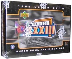 1999 Upper Deck Super Bowl XXXIII (33) Box Factory Sealed Set