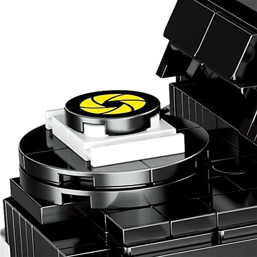 NC Uvini Building Blocks Camera DIY STEM Toys Building Construction Brick Set Best Gift for Adult Teens Collectible Model Digital Camera to Build 627pcs