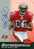 Sports Memorabilia Maurice Stovall Autographed Football Card (Tampa Bay Buccaneers) 2006 Fleer Flair Showcase No.AU-MS Rookie