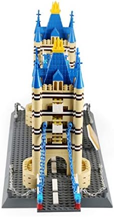 Apostrophe Games Tower Bridge Building Block Set – 1052 Pieces London Tower Bridge Model Building Blocks for Adults and Kids - Architecture Kit Famous Landmark Series