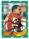 Sports Memorabilia Autograph Warehouse 72577 Art Still Autographed Football Card Kansas City Chiefs 1986 Topps No 311