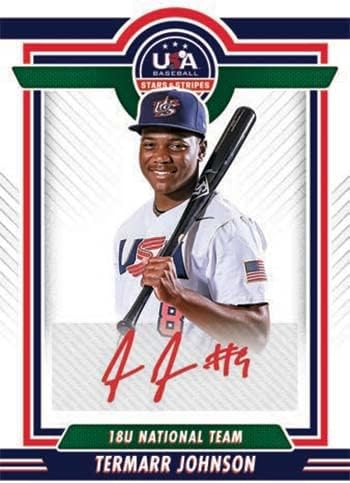 Panini Prestige 2022 Panini Stars and Stripes USA Baseball Blaster Factory Sealed