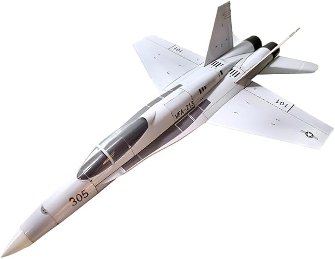 Fighter Jet Model F-18 395mm Wingspan Mini EPP 30mm Ducted Fan Fixed-Wing RC Airplane Aircraft Model for Collection and Gifts (PNP)