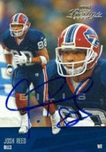 Sports Memorabilia Josh Reed Autographed Football Card (Buffalo Bills) 2003 Playoff Prestige No.16