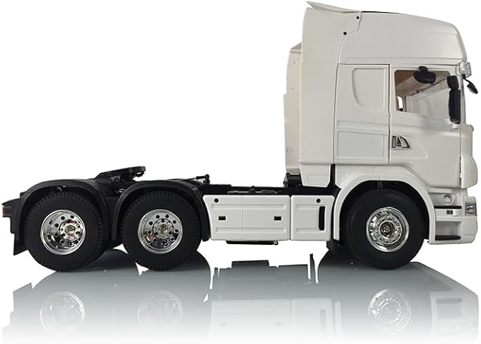 US in Stock 1/14 RC 3Axle Highline Trailer Tractor Truck Car Shell Body 2C Hobby Grade Model for Adult Cab not Assembled.