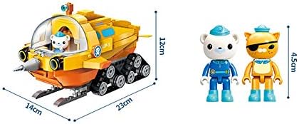 for Age 6+ Building Block Octonauts Ocean Adventure GUP-S Polar Exploration Vehicle &amp Barnacles kwazii 275pcs Building Brick Set-No Package Box (3704)
