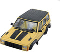 RC Car Hard Body Shell Kit313mm Wheelbase Cherokee Body Car Shell for 1/10 RC Crawler Axial SCX10 &amp SCX10 II 90046 90047 TRX4 Kit (Yellow)