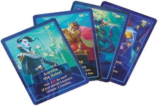 Arcane Wonders Aquatica Coral Reef Expansion Board Card Game - New Underwater Creatures Encounters - 1 to 5 Players Ages 14+ 60 Minutes - Enhance Your Aquatica Experience