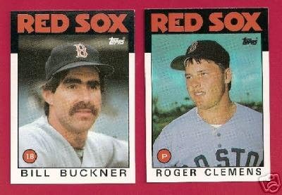 1986 Topps Red Sox Team Set of 29 Cards NM-MT