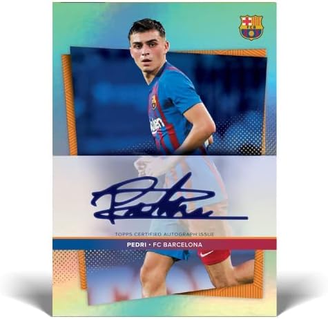 Topps FC Barcelona Official Team Set Football Cards 2021/22