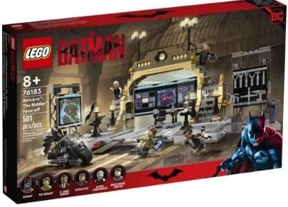 Lego DC Batman Batcave: The Riddler Face-Off 76183 Building Kit Cool Gotham City Batcave Toy for Kids Aged 8+ (581 Pieces)