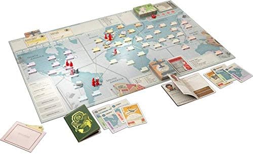 Pandemic Legacy Season 0 Board Game - Uncover Cold War Secrets and Save Humanity! Cooperative Strategy Game for Family Game Night Ages 14+ 2-4 Players 60 Minute Playtime Made by Z-Man Games