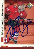 Sports Memorabilia Autograph Warehouse 67494 Steve Begin Autographed Hockey Card Team Canada 1988 Ud Choice No. 267