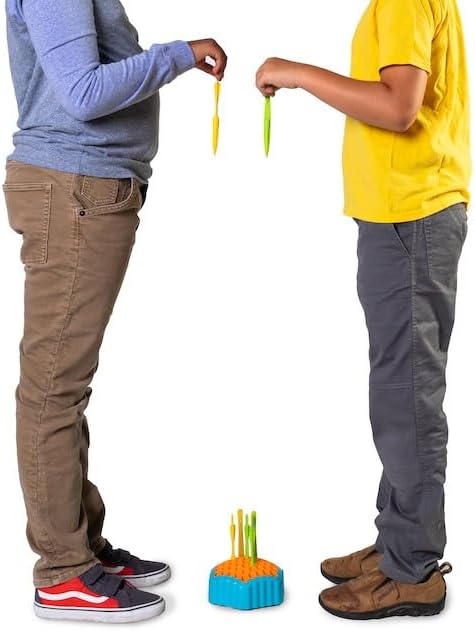 Fat Brain Toys Drop Shot - Ready Aim Drop! 2-Player Skill Game for Ages 6+