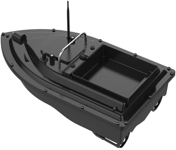 Bait Boat RC Fishing Boats 300m/328Yards Range Remote Control Boat 4.4lbs Load Capacity Dual 5200mAh Battery &amp Motor System for Long-Range Fish