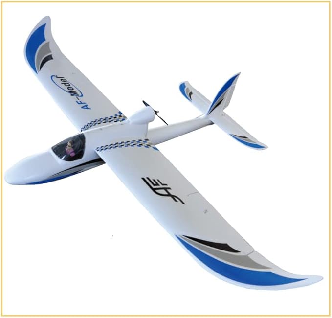 RC Plane Airplane Sky Surfer 1400mm 55inch Wingspan EPO FPV Glider Trainer RC Airplane PNP Version (Blue)