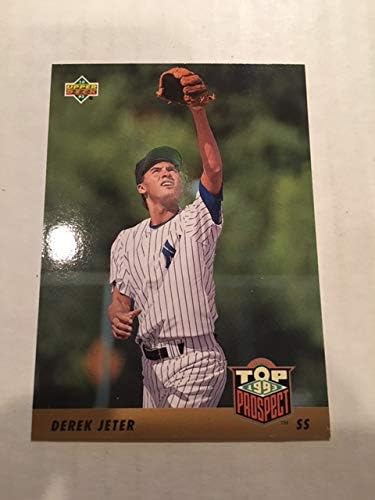 1993 Upper Deck - Derek Jeter - Top Prospect - New York Yankees Baseball Rookie Card RC #449