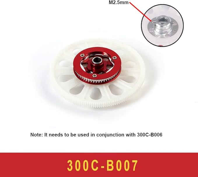Accessories for JCZK 300C PRO with H1 Smart Flight Control RC Helicopter Replacement Parts (Main Gear Assembly)