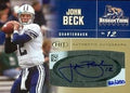 Sports Memorabilia Autograph Warehouse 62235 John Beck Autographed Football Card Brigham Young 2007 Sage Hit Rookie No. A32