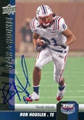 Sports Memorabilia Rob Housler Autographed Football Card (Florida Atlantic) 2011 Upper Deck No.171 Rookie