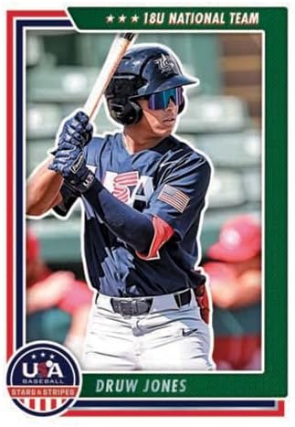 Panini Prestige 2022 Panini Stars and Stripes USA Baseball Blaster Factory Sealed