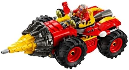LEGO Sonic The Hedgehog: Super Sonic vs. Egg Drillster Gaming Toy with Shadow and Dr. Eggman Toy Building Set for Boys and Girls Ages 8 and Up 76999