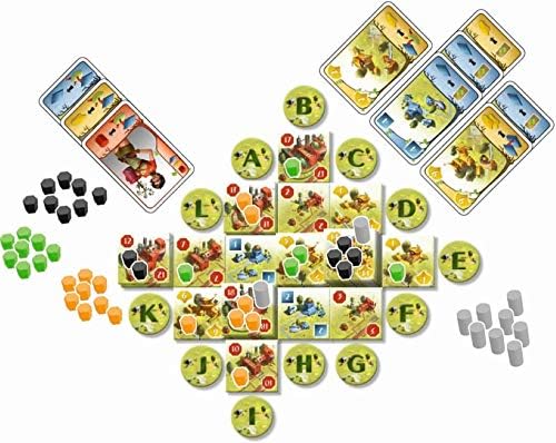 Ginkgopolis Board Game | Competitive Worker Placement Strategy Game for Adults and Kids | Ages 10+ | 1-5 Players | Average Playtime 45 Minutes | Made by Pearl Games